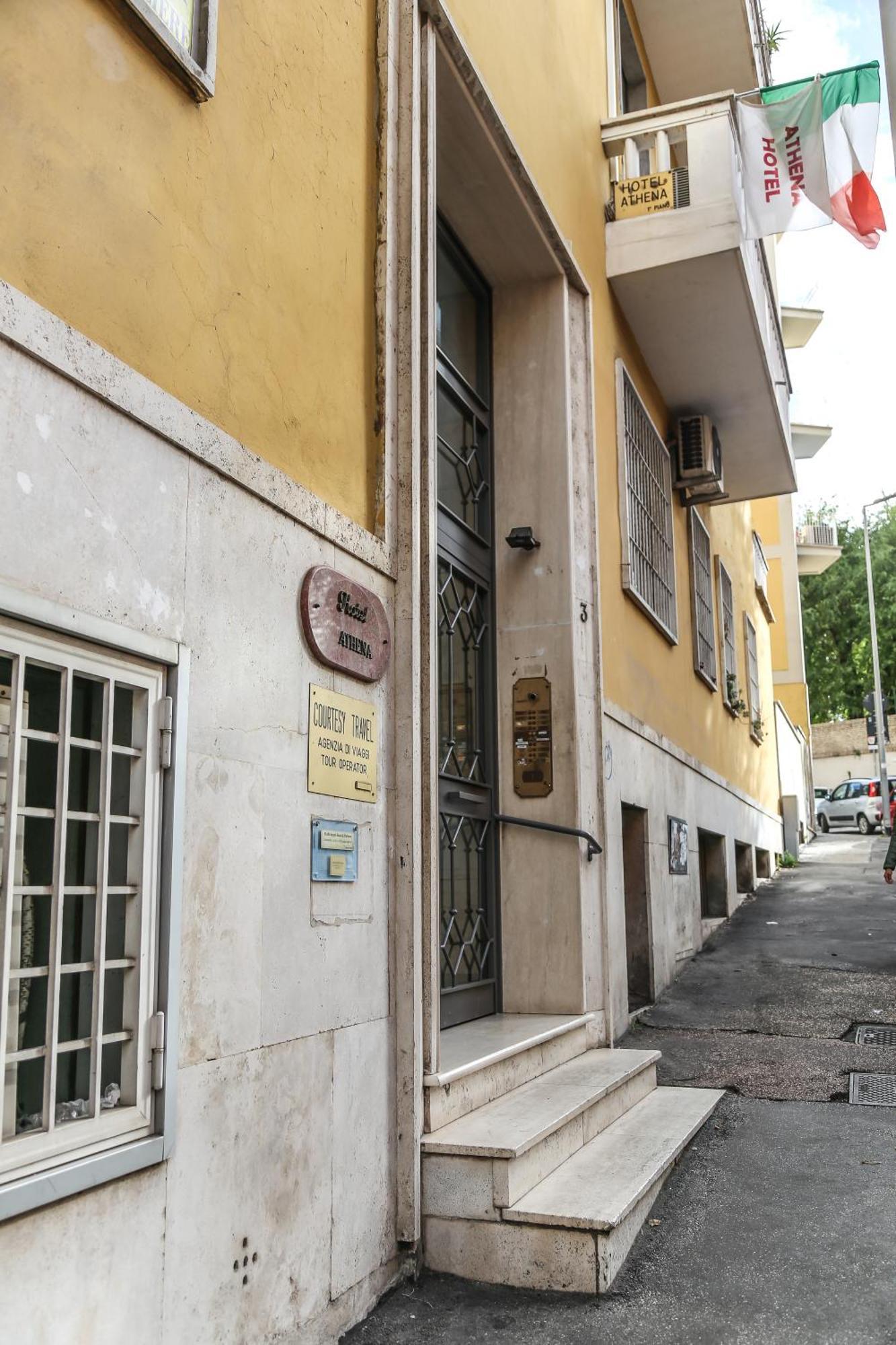 Albergo Athena Rome Bagian luar foto